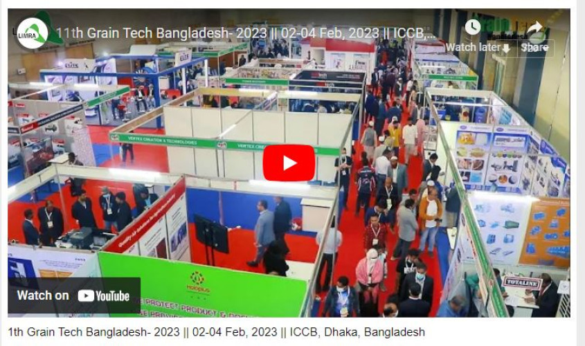11th Grain Tech Bangladesh- 2023 || 02-04 Feb, 2023 || ICCB, Dhaka, Bangladesh